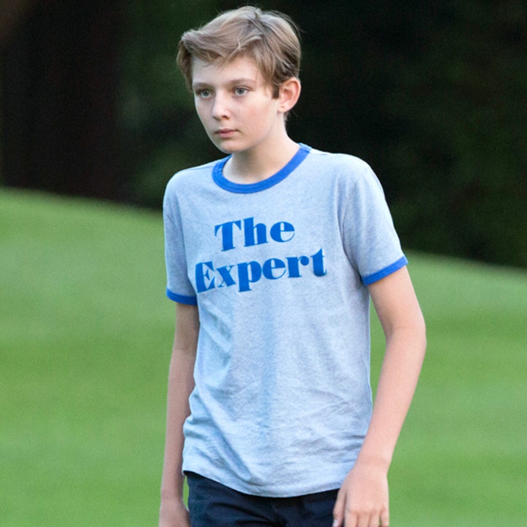 How Barron Trump S White House Life Is Different From Other First Kids E Online